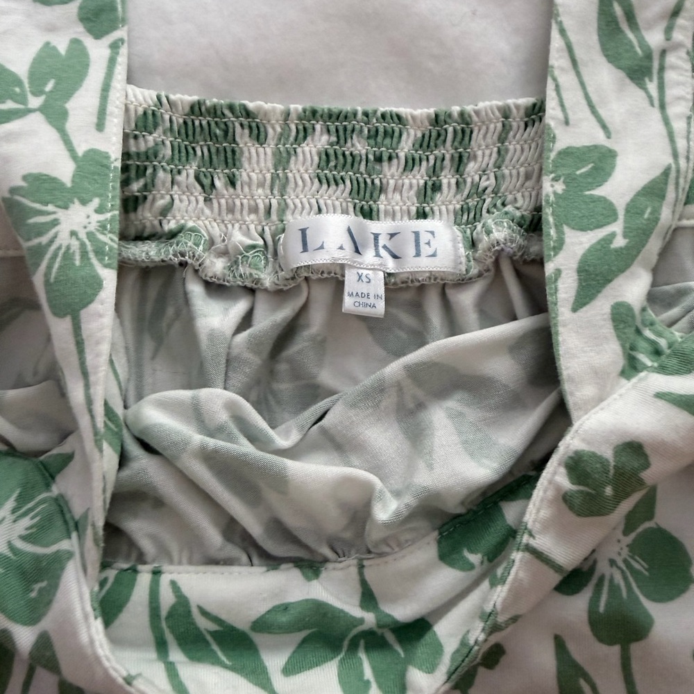Lake Pajamas DreamModal Floral Tank Short Set - Picture 3 of 3